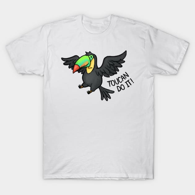 Toucan Do It! T-Shirt by drawforpun